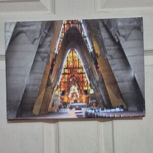 Abstract Cathedral Canvas Art
